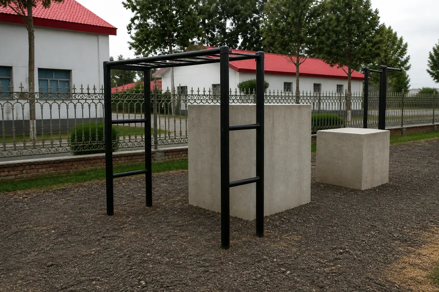 洛阳部队场地训练设施 · 另一外景角度(1/3)