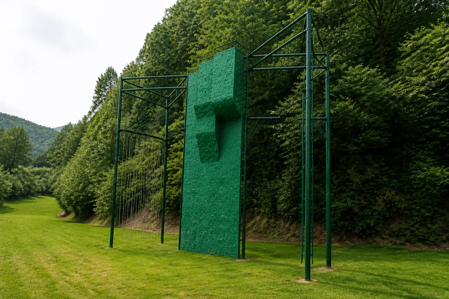 栾川老君山拓展训练基地 · 另一外景角度（1/3）