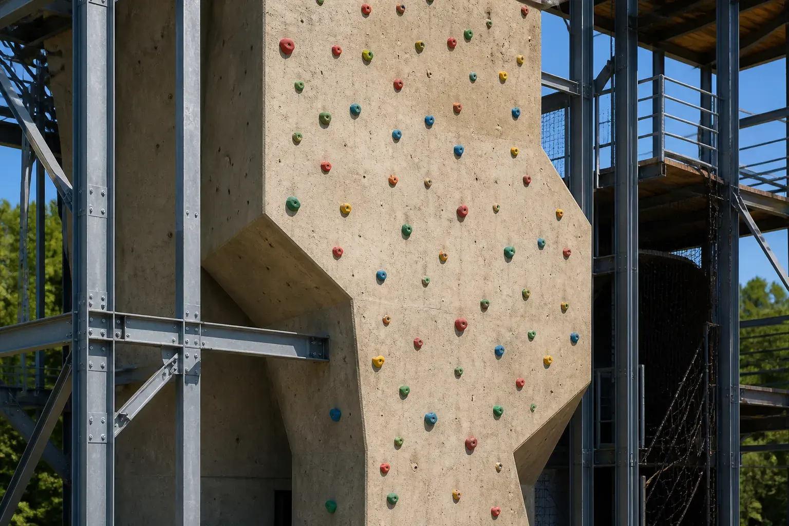 如何规划建设拓展训练基地 · 基地建设布局（1/3）