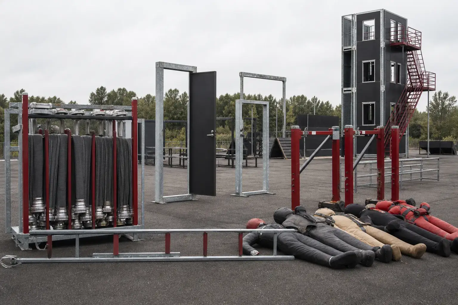 Competition facility · multi-event training area details