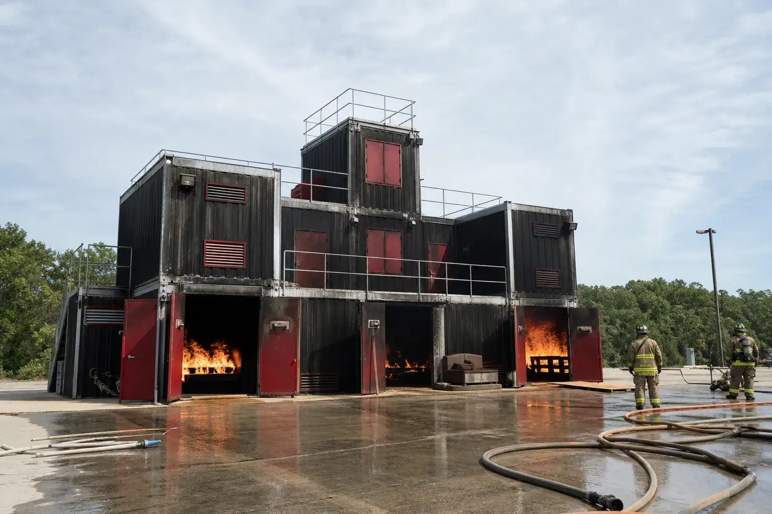 CFBT fire behavior training facility overview