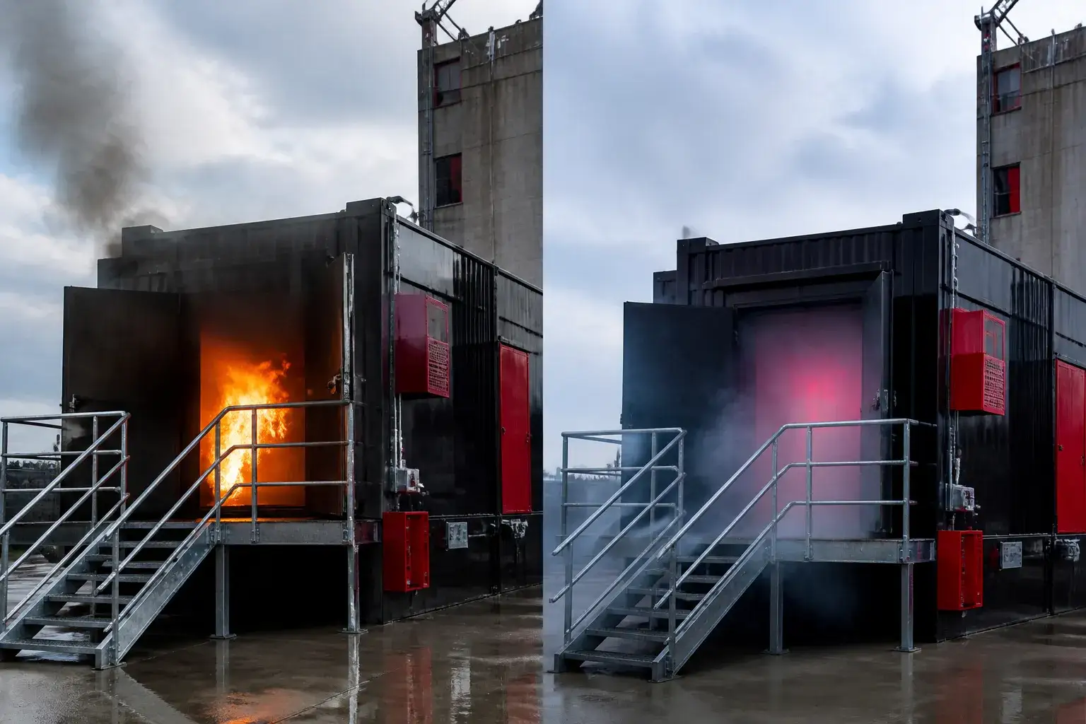 Burn room liner comparison overview